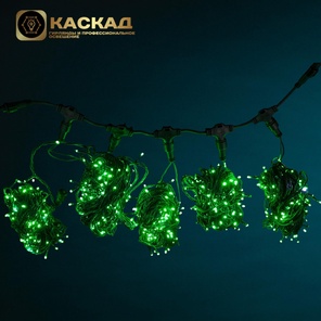 Комплект для деревьев зеленый 1000Led 5*20м.